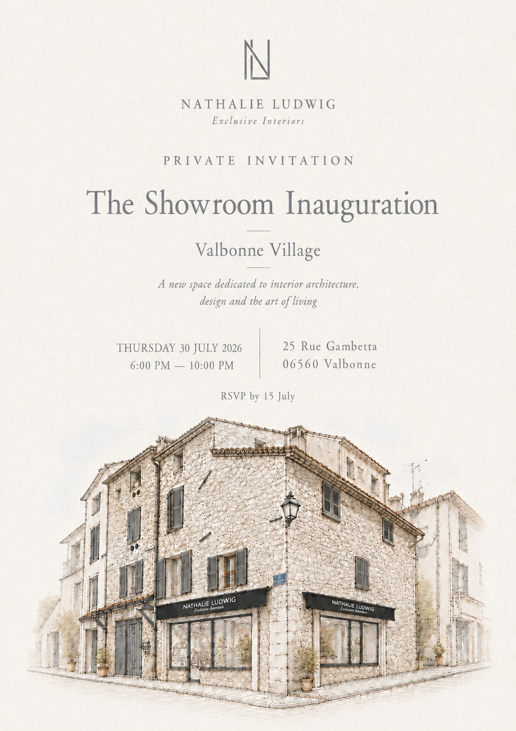 Invitation en anglais